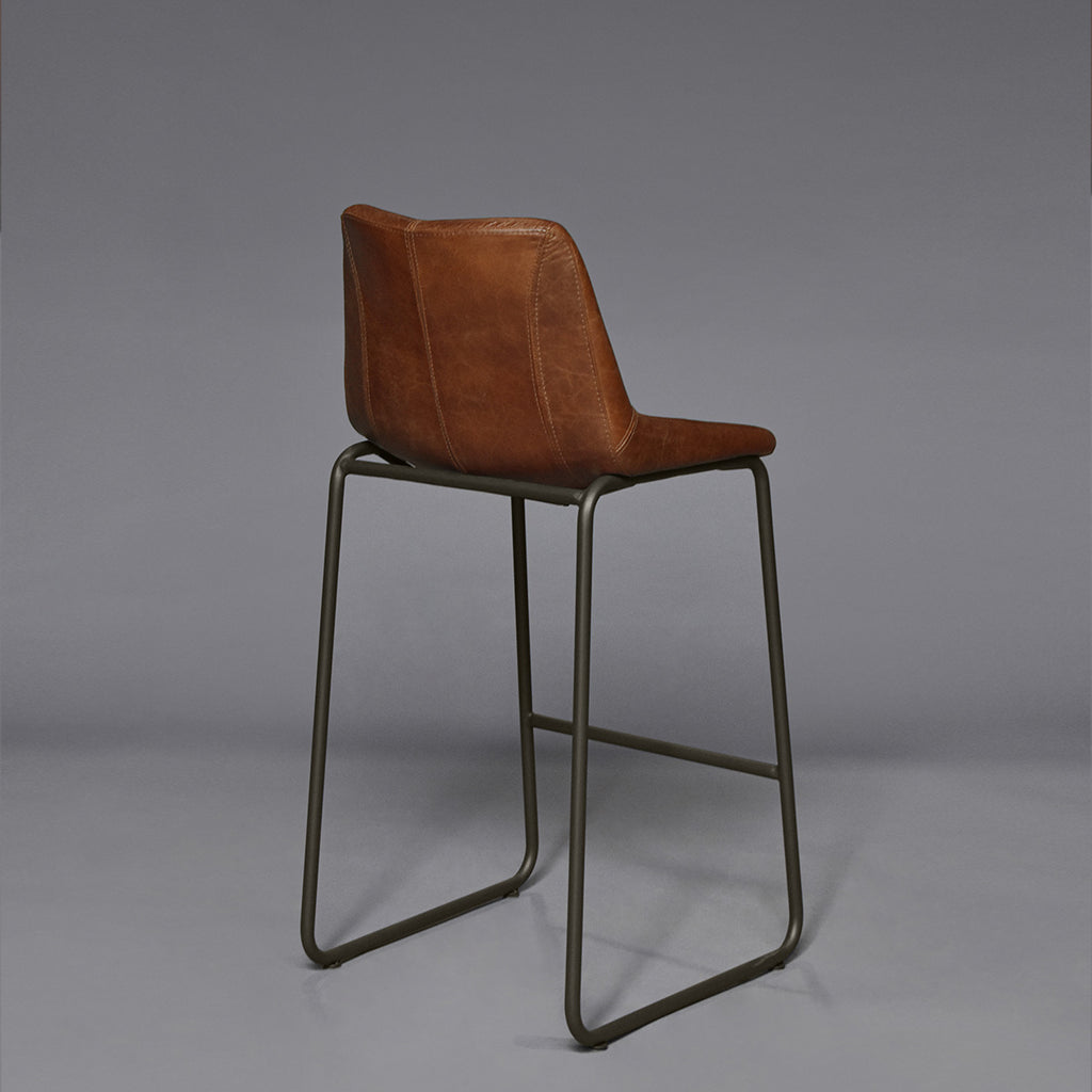 Silla de Barra Komdu Cuero
