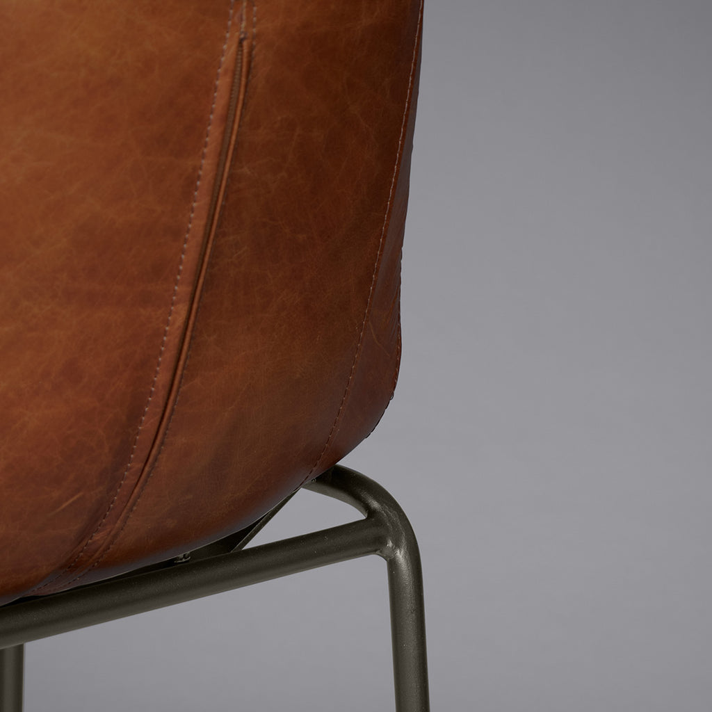 Silla de Barra Komdu Cuero