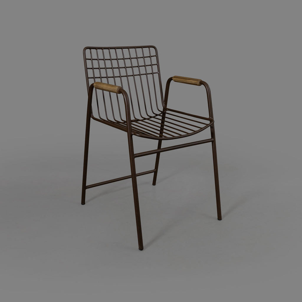 Silla con Brazos Nau Metal