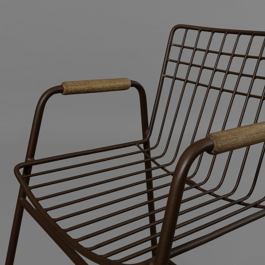 Silla con Brazos Nau Metal