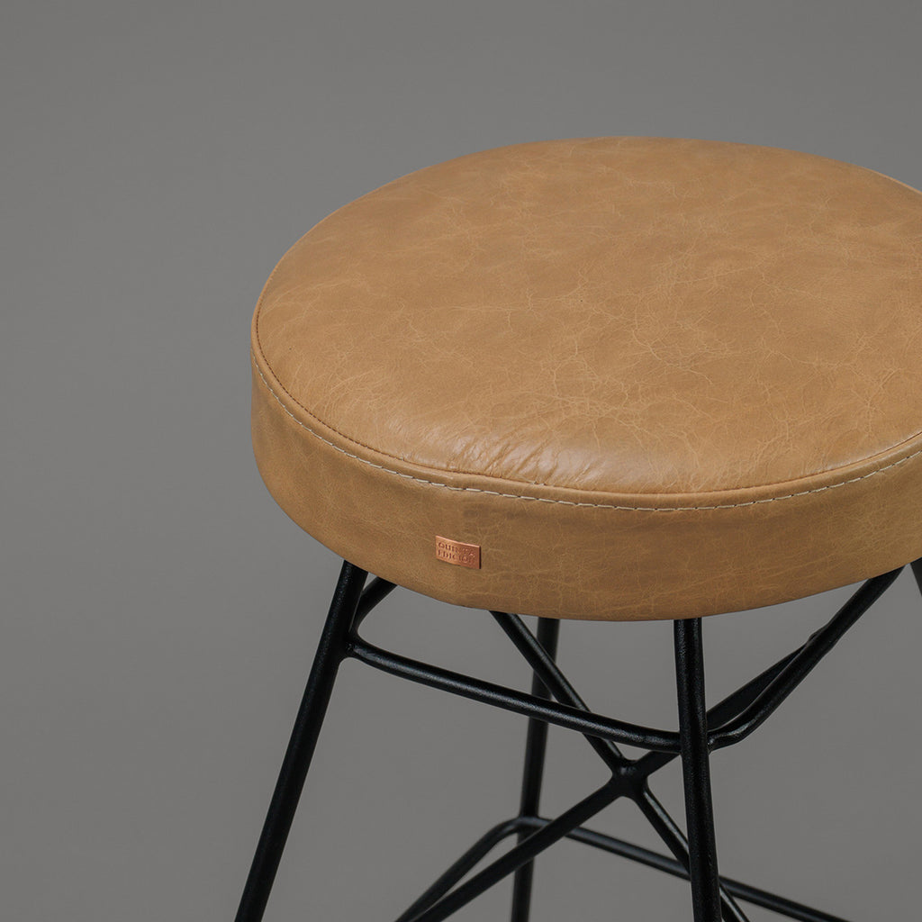 Silla de Barra Oslo Cuero