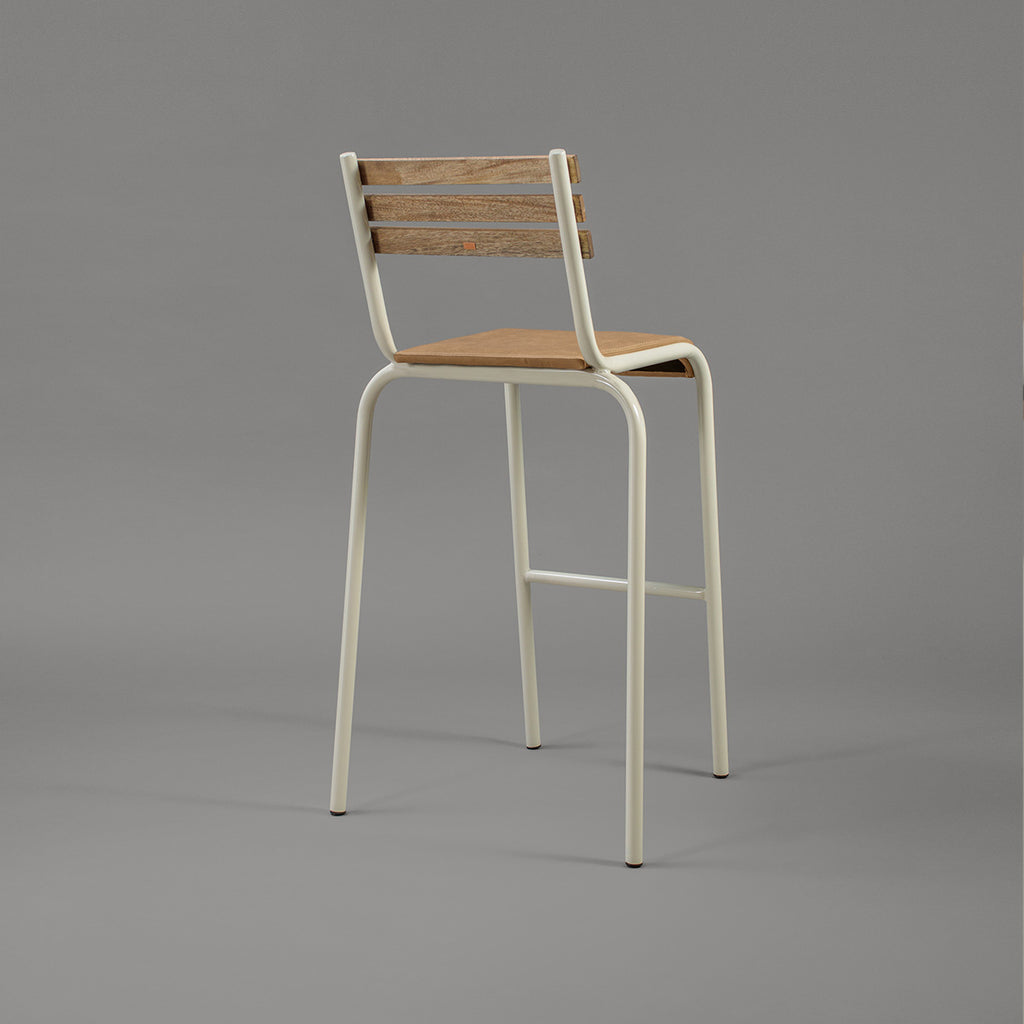 Silla de barra Rock Cuero