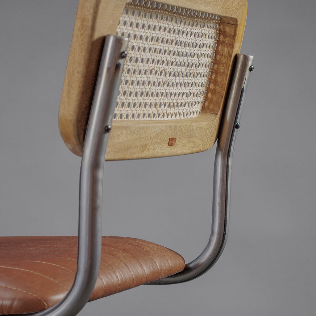 Silla de Barra Tissu Cuero