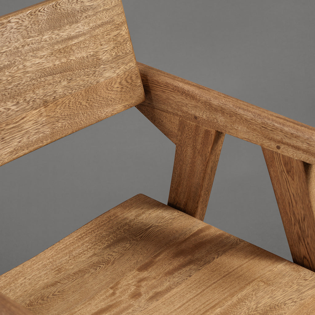 Silla con Brazos Vildi Roble