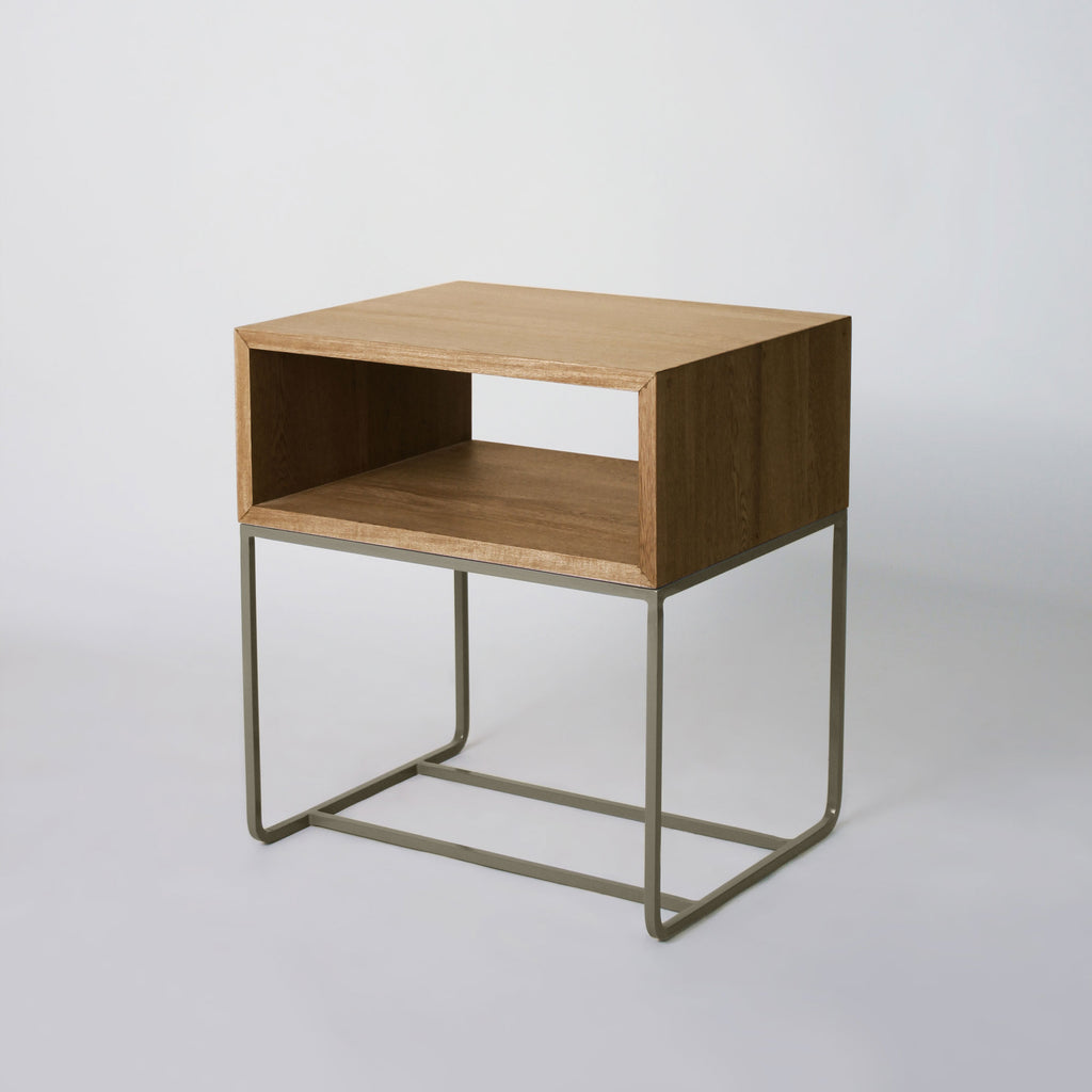 Mesa de Noche Nox Roble