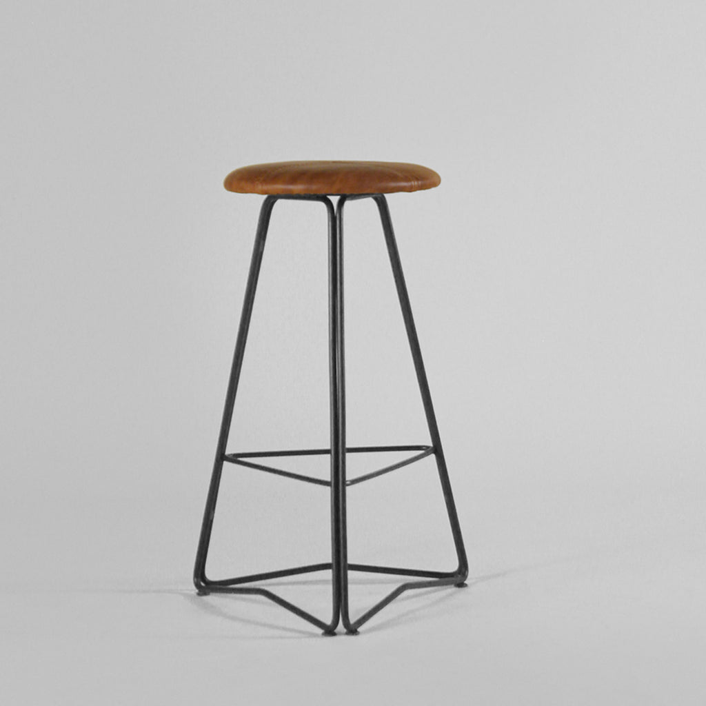 Silla de Barra Bizar Cuero