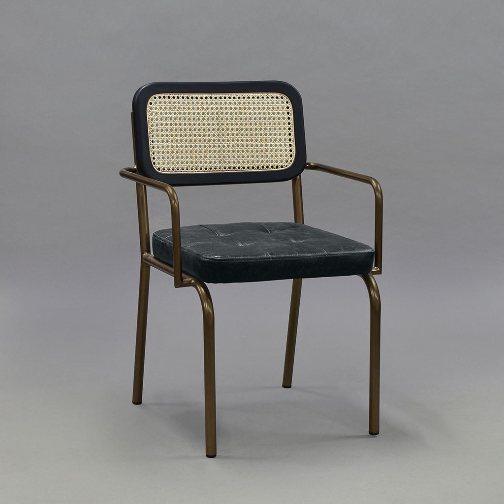 Silla con Brazos Stary Den Cuero