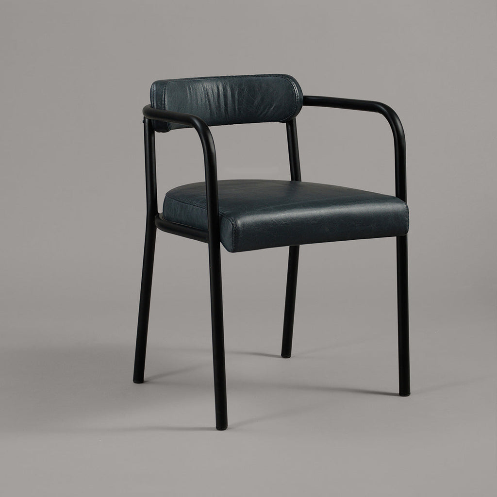 Silla con Brazos Kamen Cuero