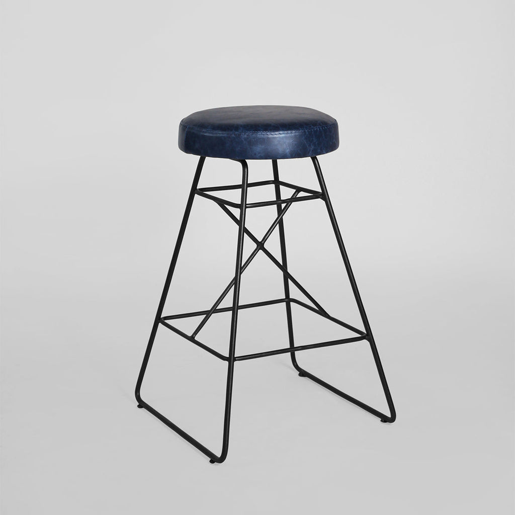 Silla de Barra Oslo Cuero