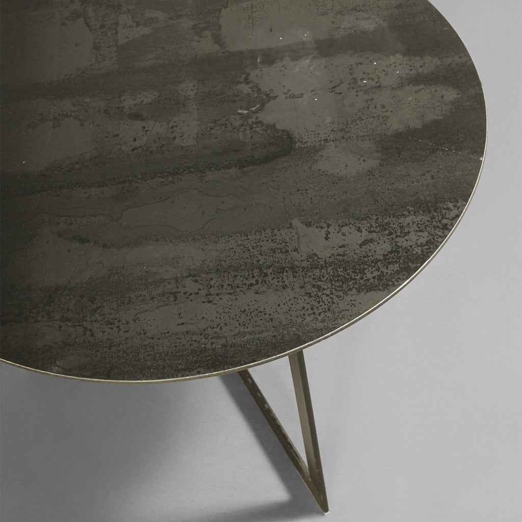 Mesa Auxiliar Stone Metal