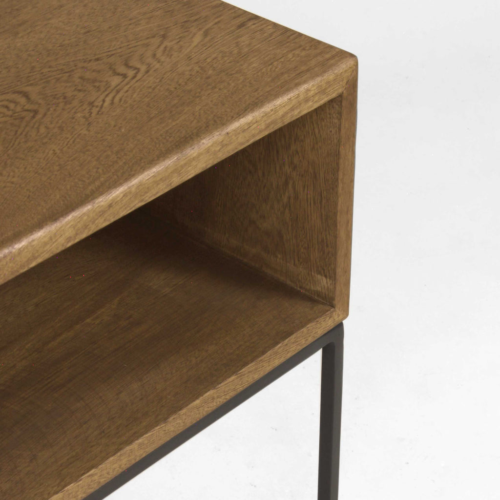 Mesa de Noche Nox Roble