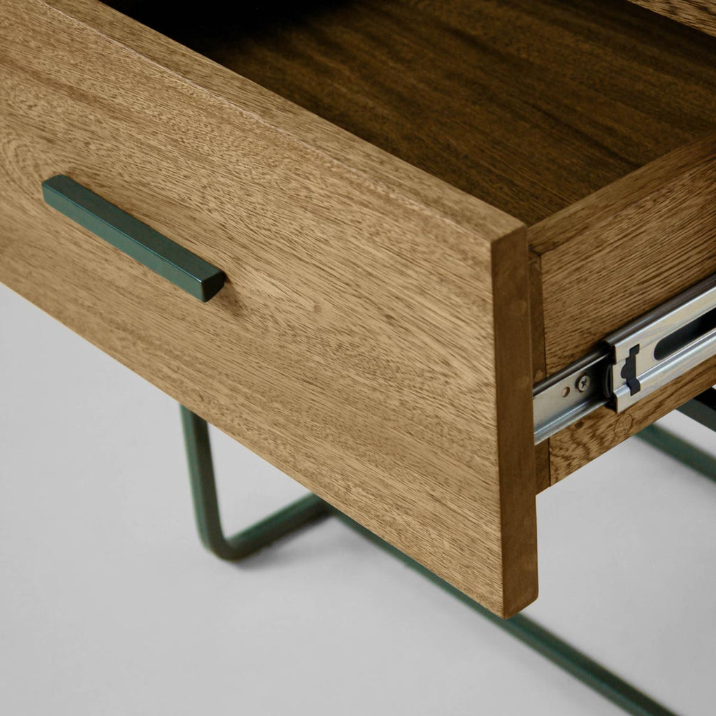 Mesa de Noche Nox Cajón Roble