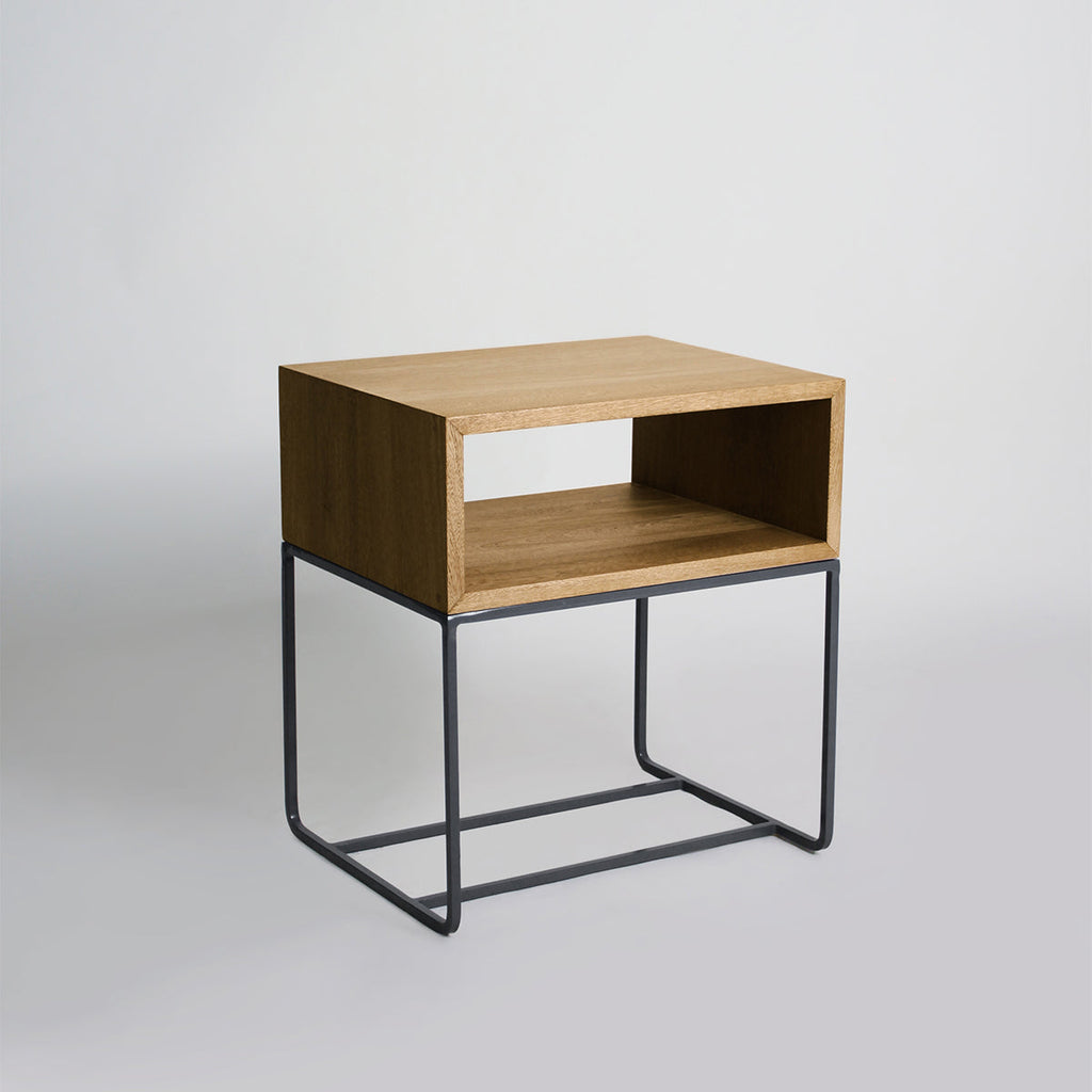 Mesa de Noche Nox Roble