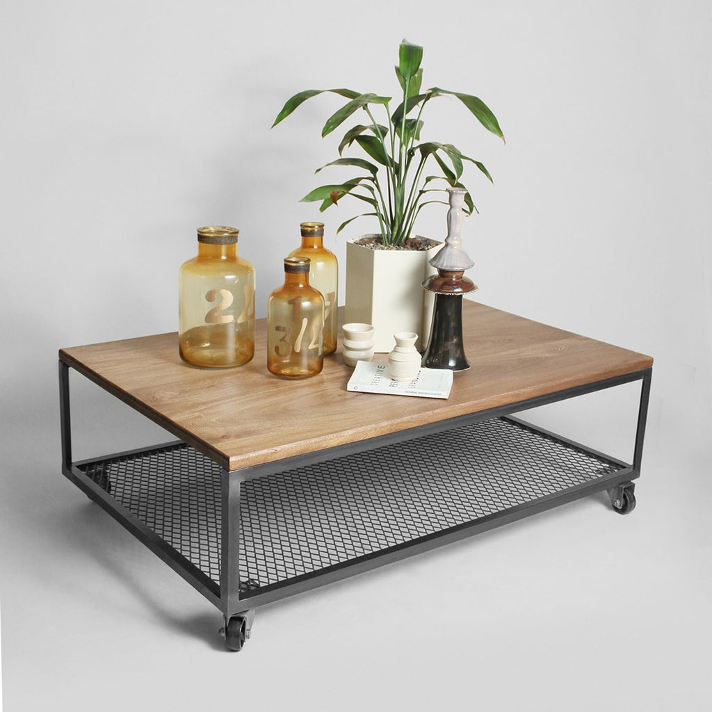 Mesa de Sala Revolución Roble