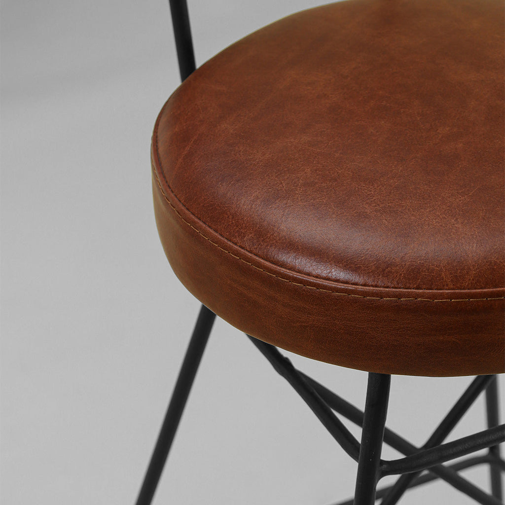 Silla de Barra Viken Cuero