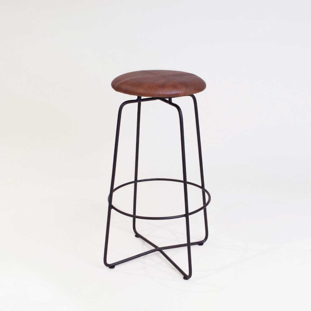 Silla de Barra Dan Cuero