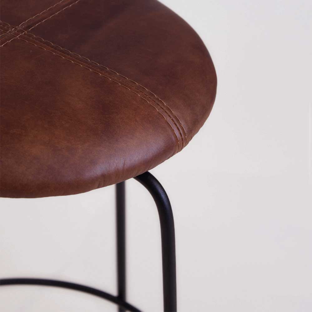Silla de Barra Dan Cuero