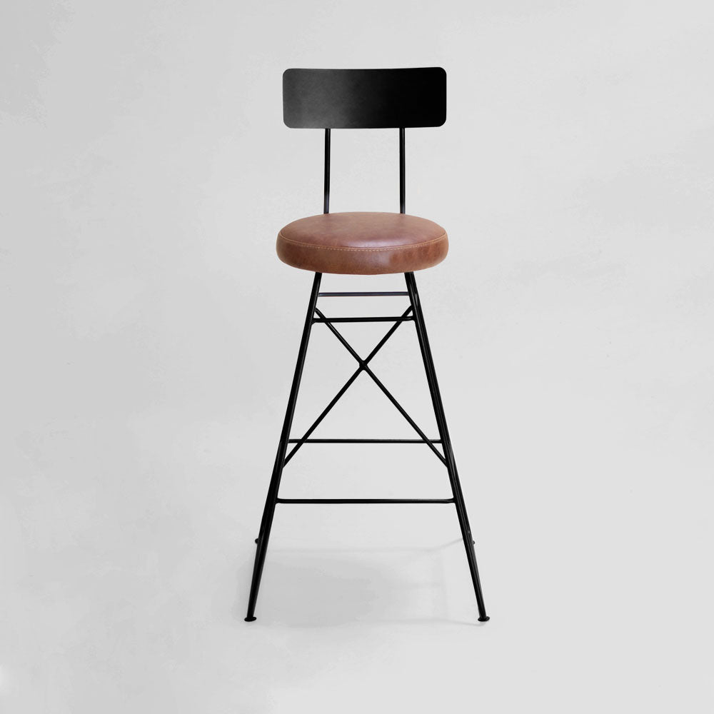 Silla de Barra Loren Cuero