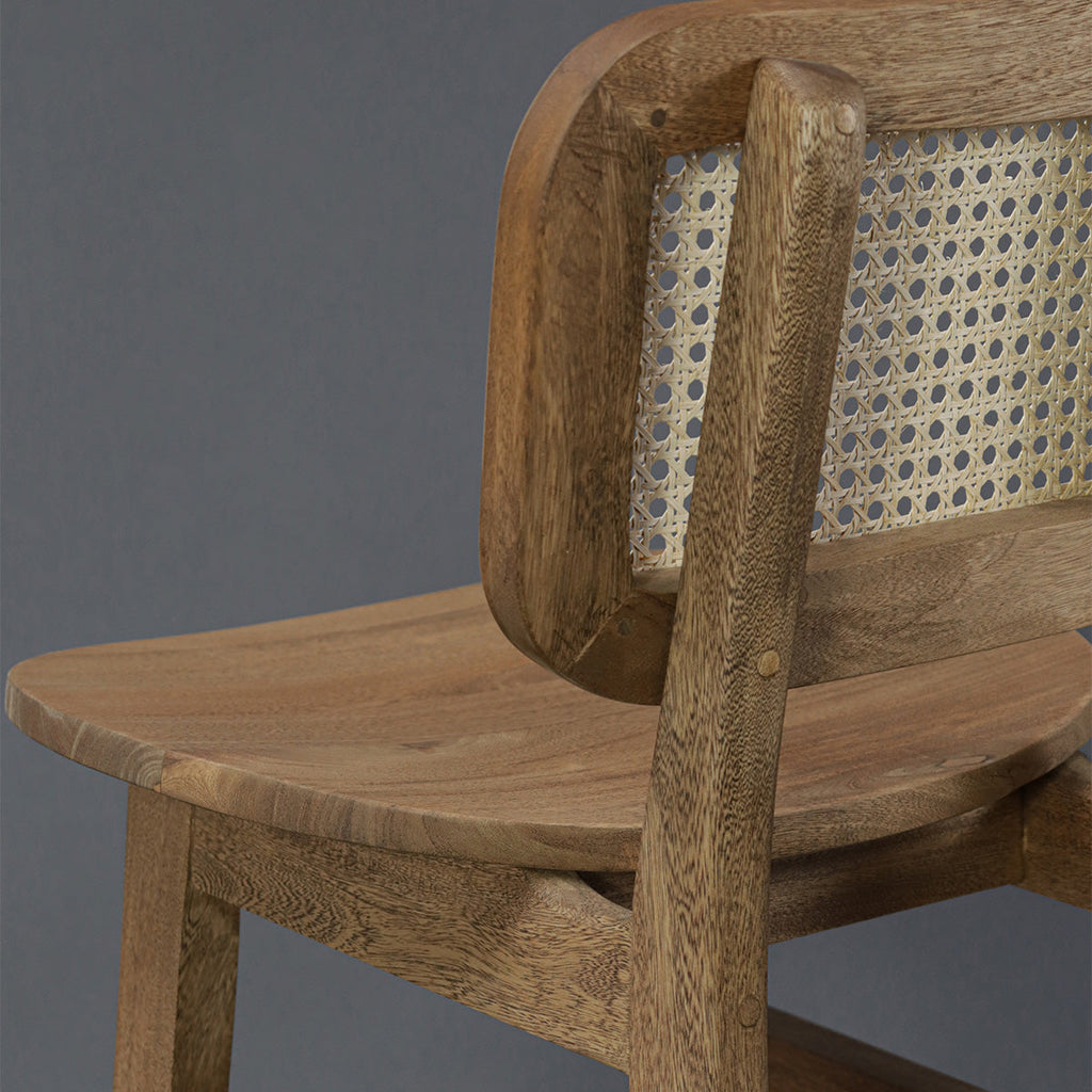 Silla de Barra Matte Roble