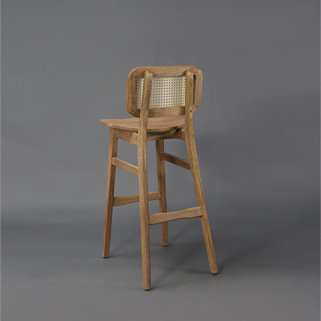 Silla de Barra Matte Roble