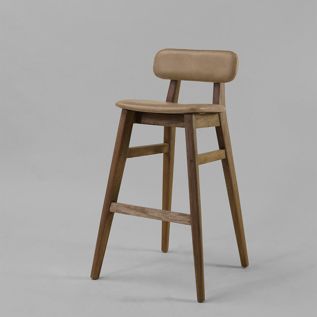 Silla de Barra Stoll Cuero