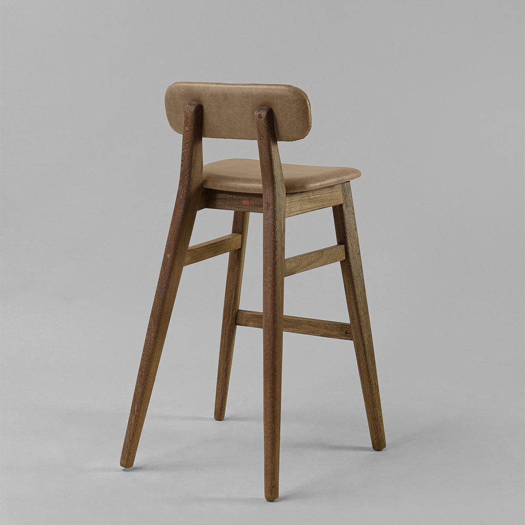 Silla de Barra Stoll Cuero