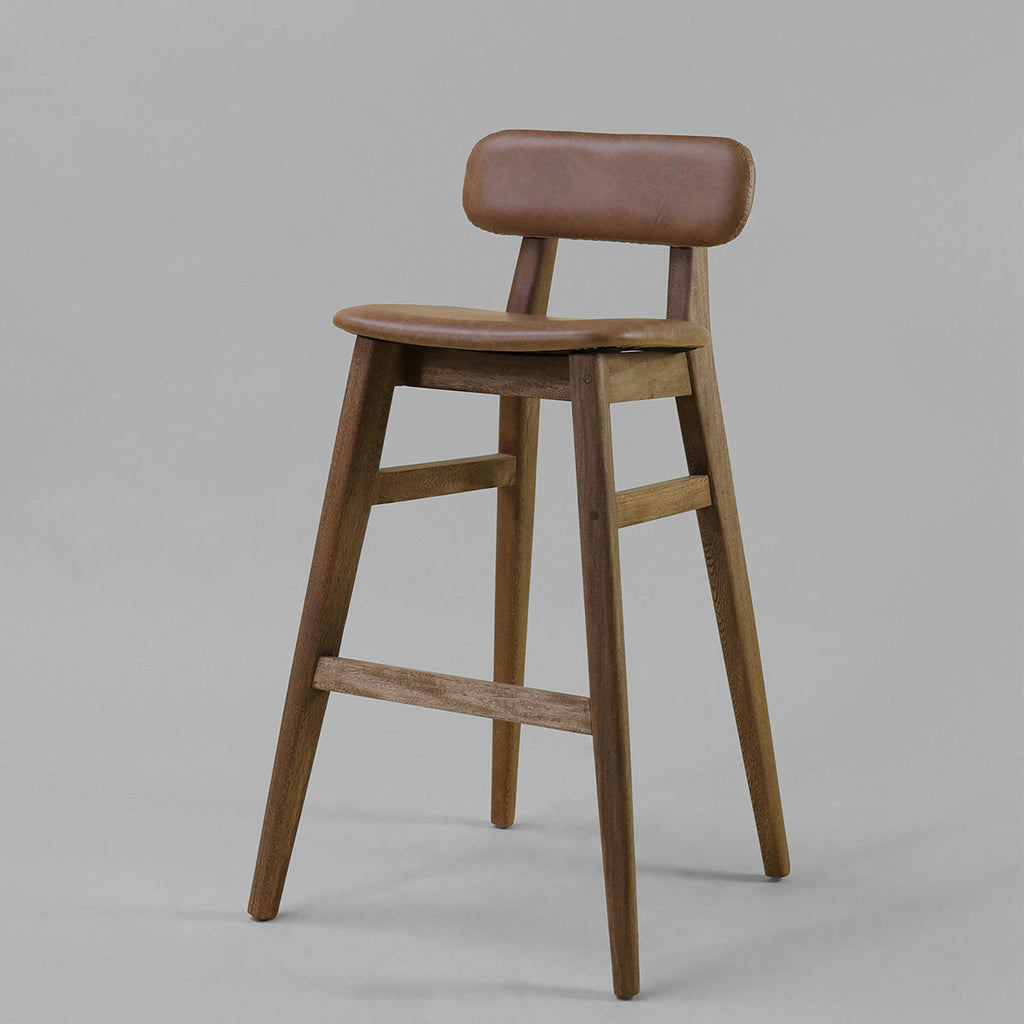 Silla de Barra Stoll Cuero