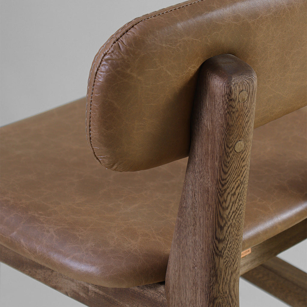 Silla de Barra Stoll Cuero