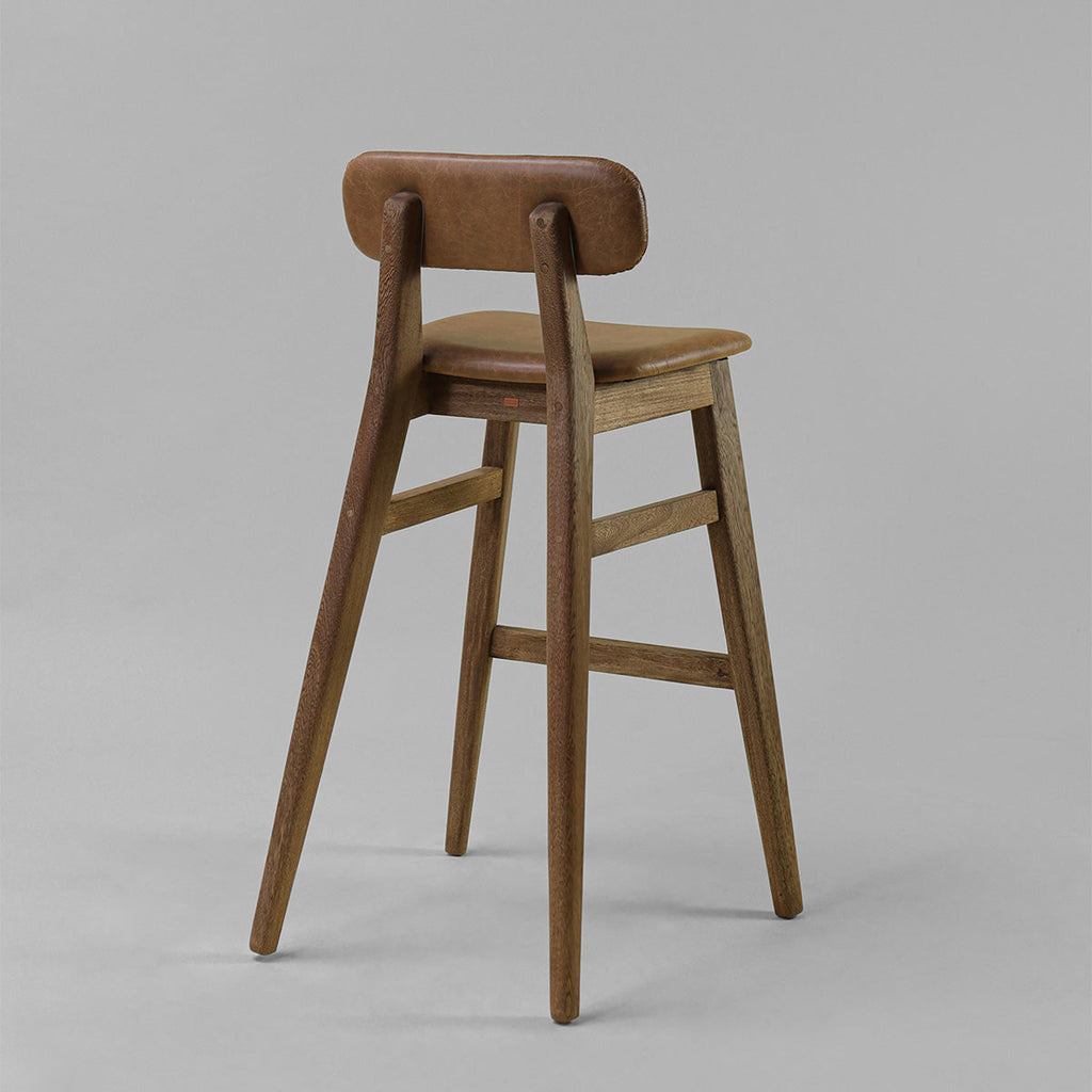 Silla de Barra Stoll Cuero