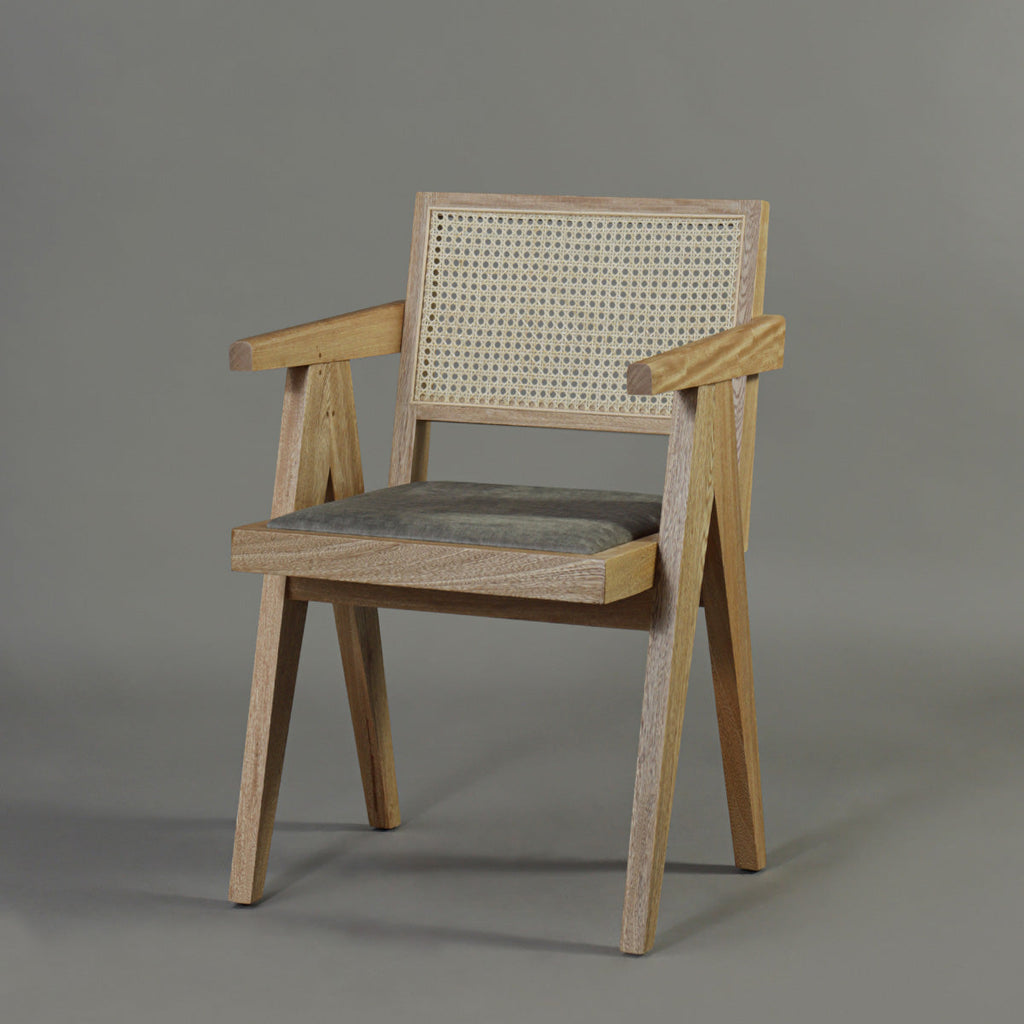 Silla con Brazos Alberta Tela