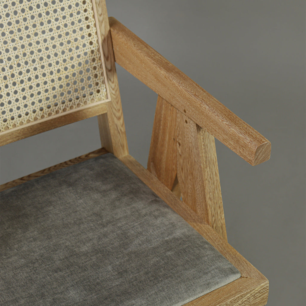 Silla con Brazos Alberta Tela