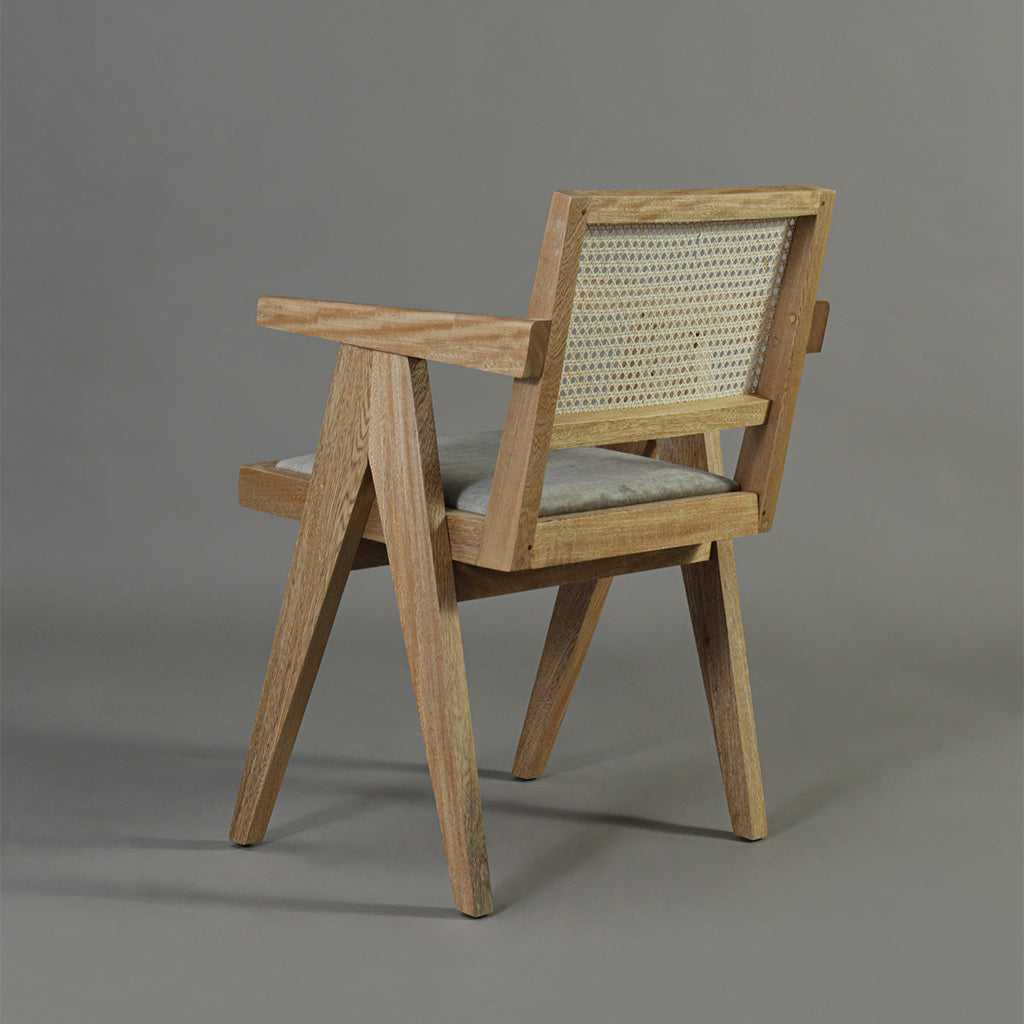 Silla con Brazos Alberta Tela