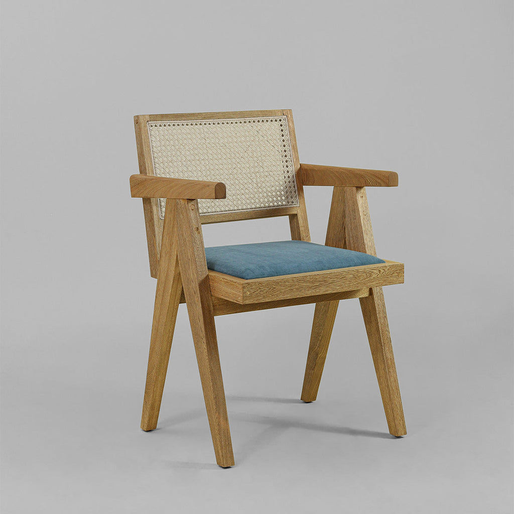 Silla con Brazos Alberta Tela