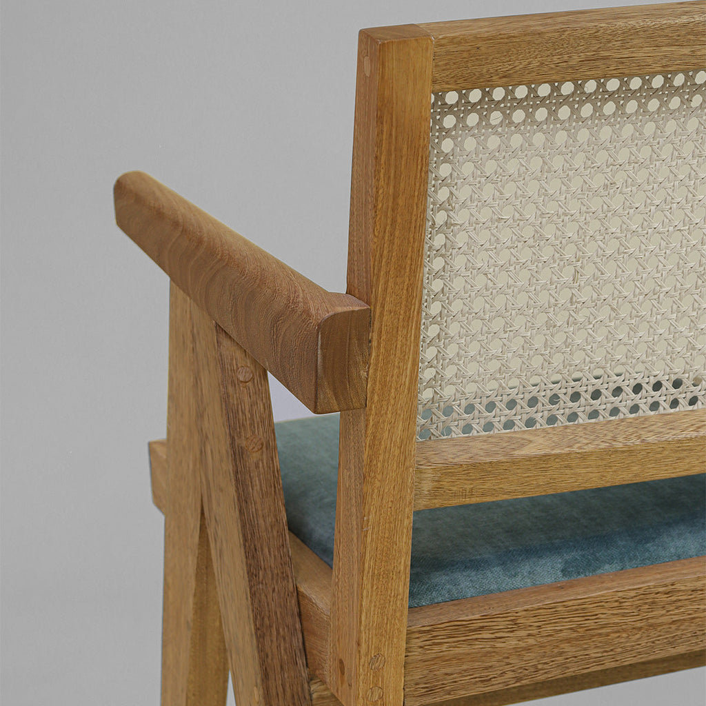 Silla con Brazos Alberta Tela