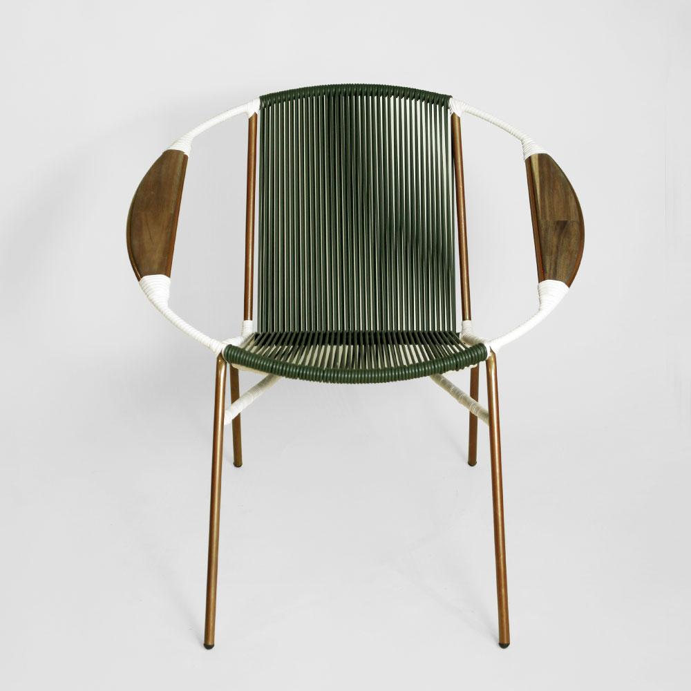 Silla Tejida Sólido