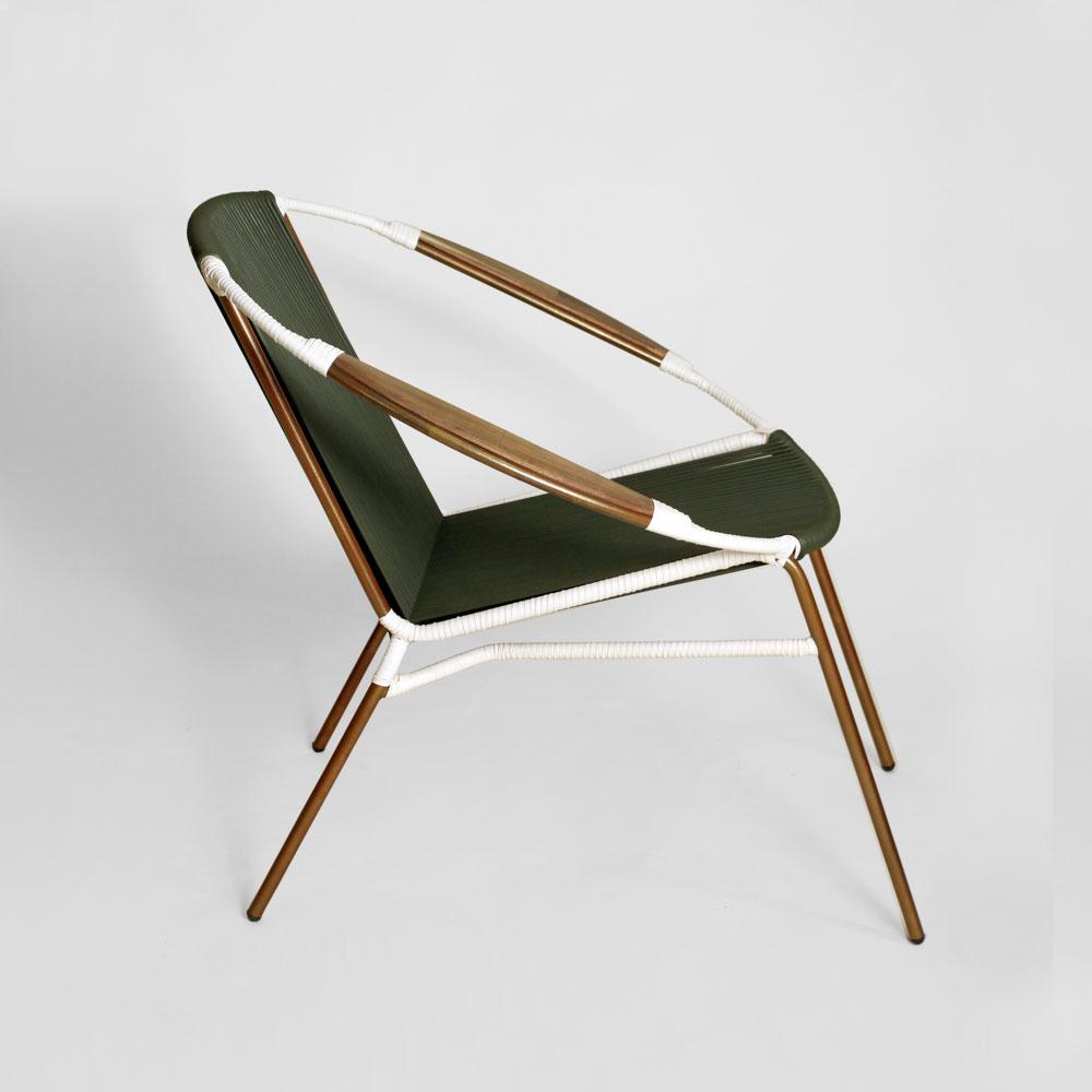 Silla Tejida Sólido