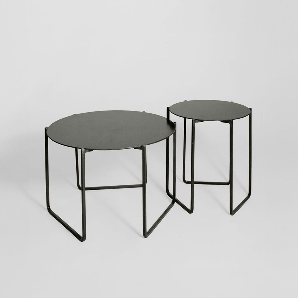 Mesa de Sala Creta Set x2 Metal