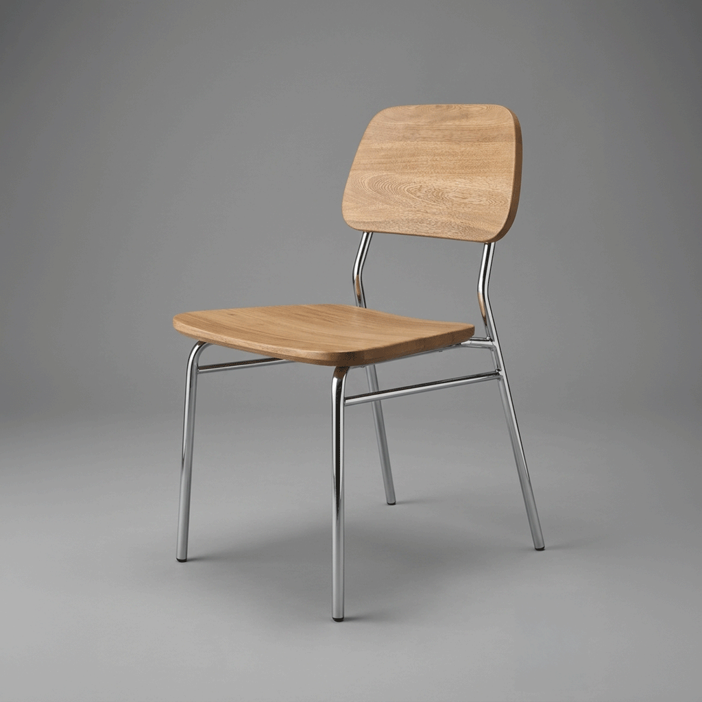 Silla Nexo Krom Roble