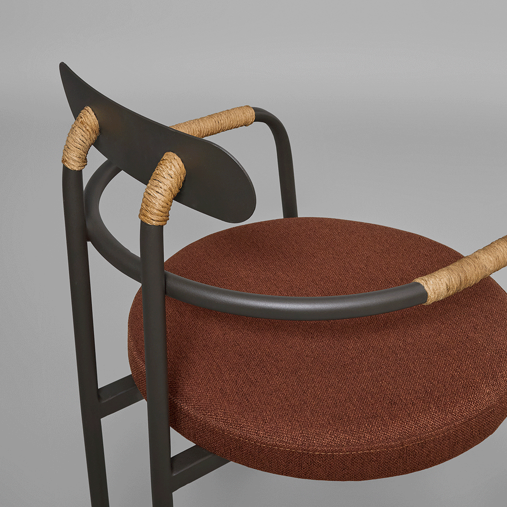 Silla con Brazos Verzea Tela