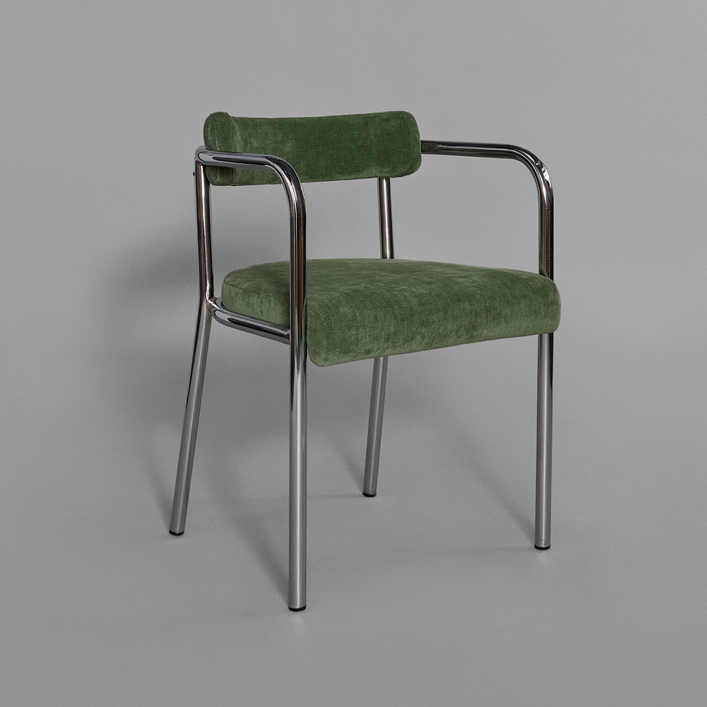 Silla con Brazos Kamen Krom Tela