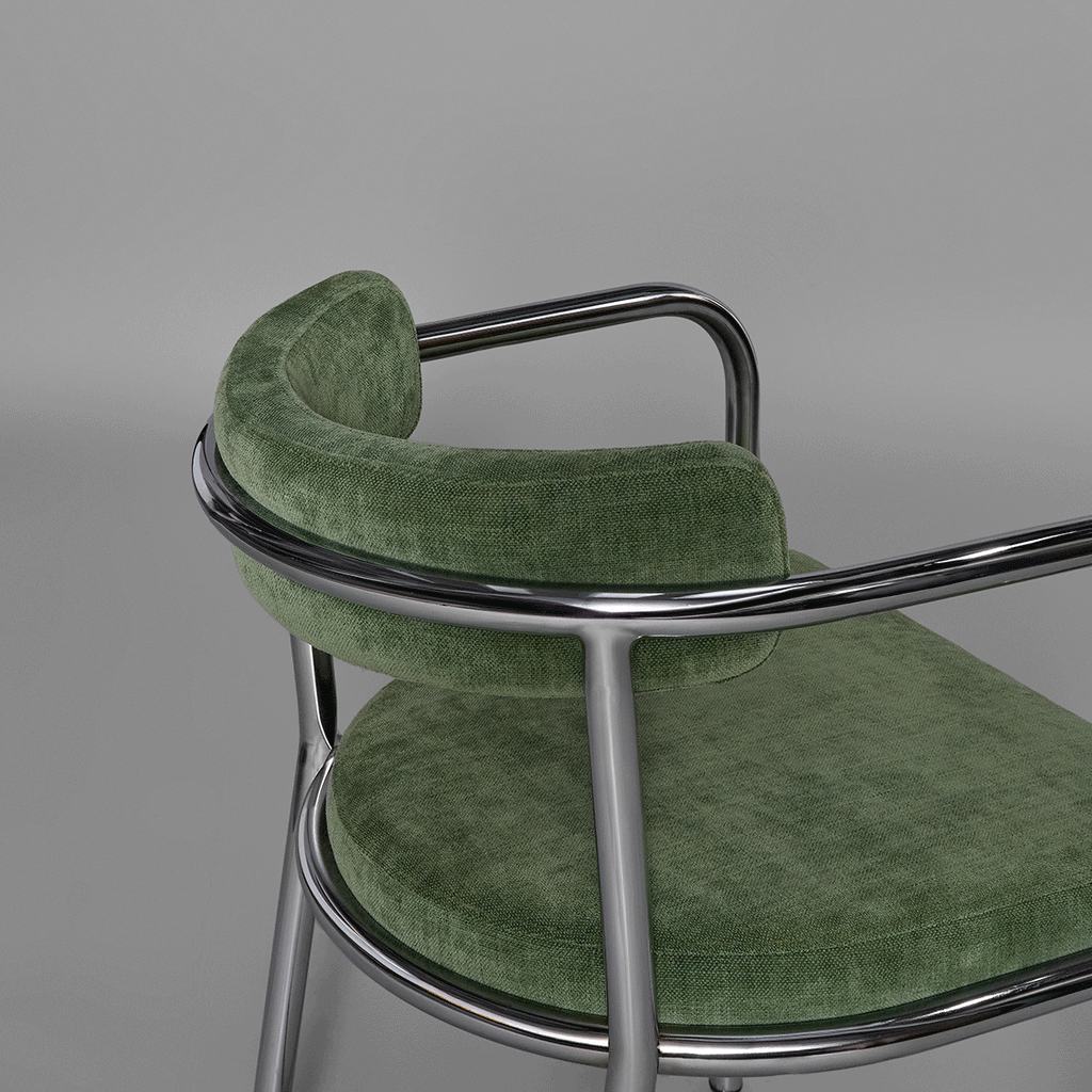 Silla con Brazos Kamen Krom Tela