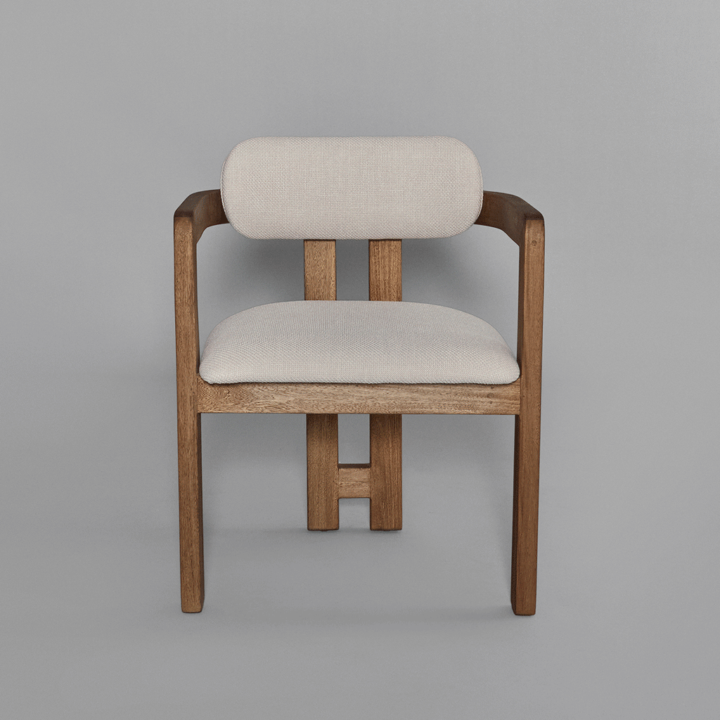 Silla con Brazos Knus Tela